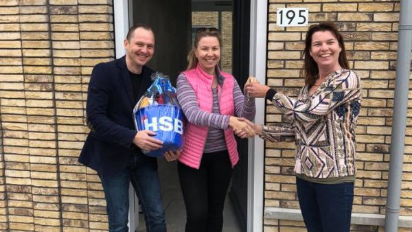 Sleuteloverdracht 1e woning Hilversum