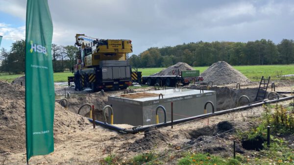 Start bouw ecologisch woonhuis Raalte