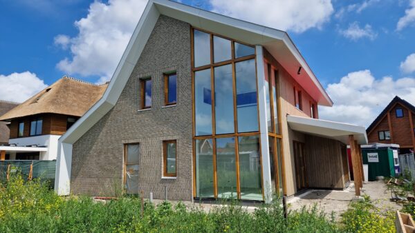 Luchtdichtheid biobased woning Beverwijk